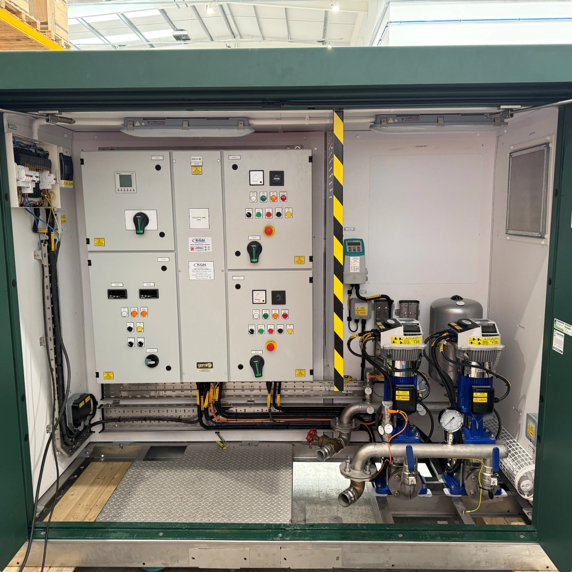 water network booster set