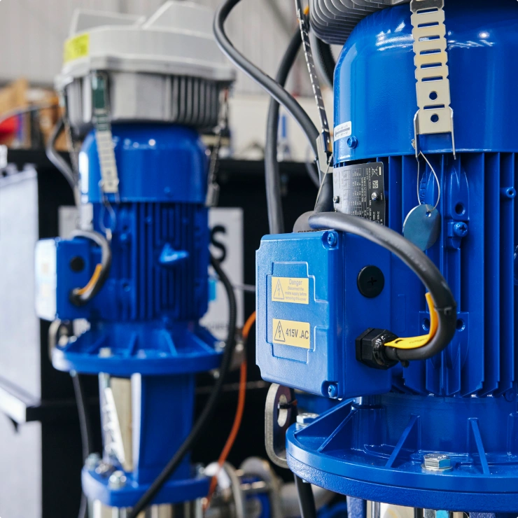 Pump services for building services