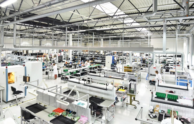 Industrial and manufacturing facilities