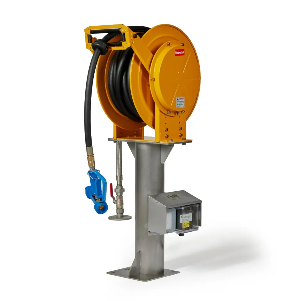 Pedestal Mounted Hose Reel