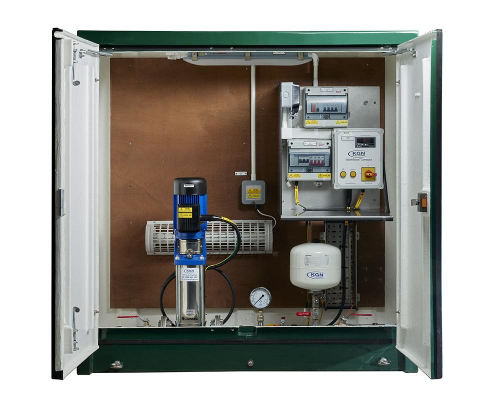 WashBoost&trade; Compact Booster System