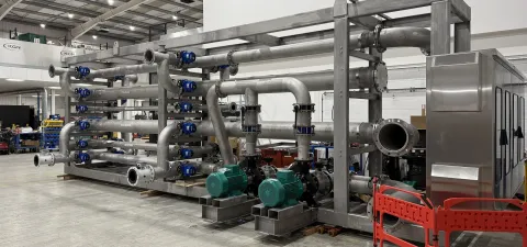 Stainless Steel Filter Skid